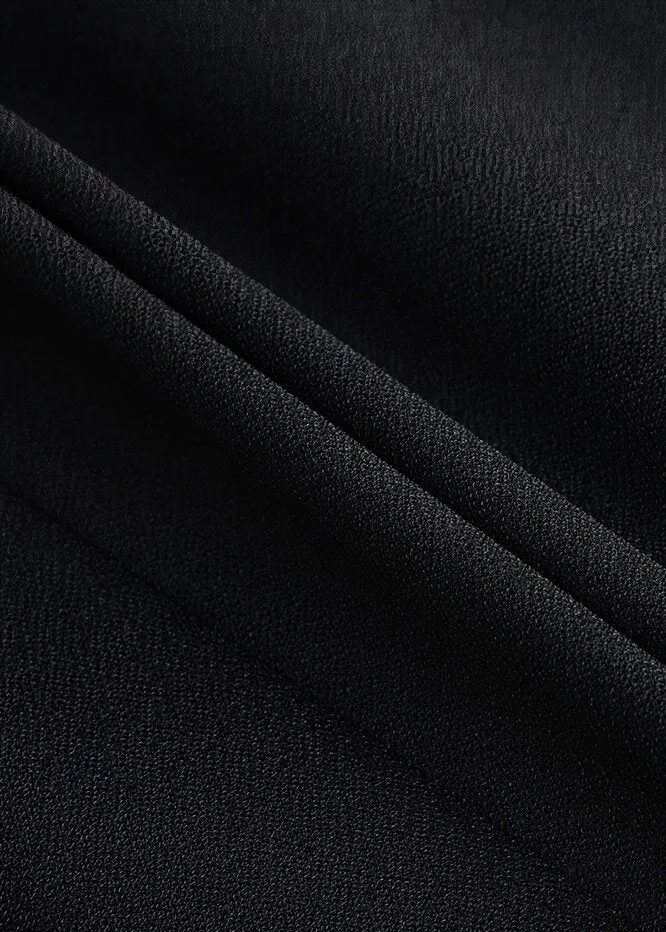 PUFF SLEEVE STRETCH DRESS