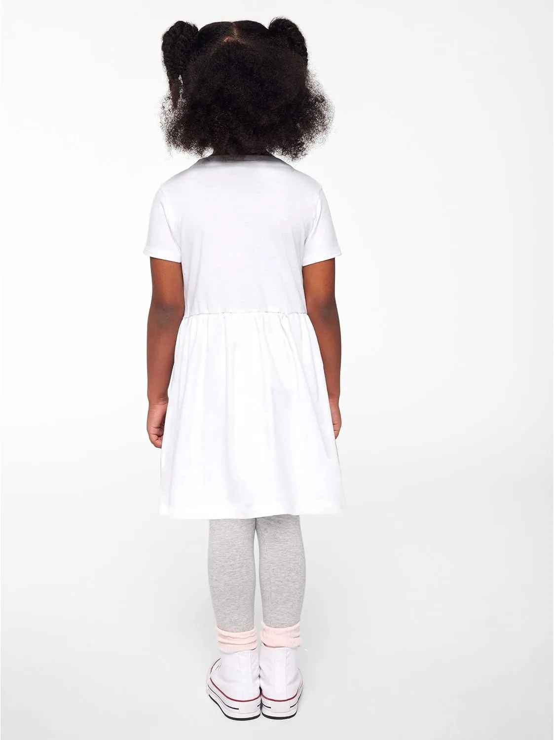 RABBIT SKINS Infant/Toddler Baby Girls Soft Fine Jersey Cotton Short Sleeve Dress