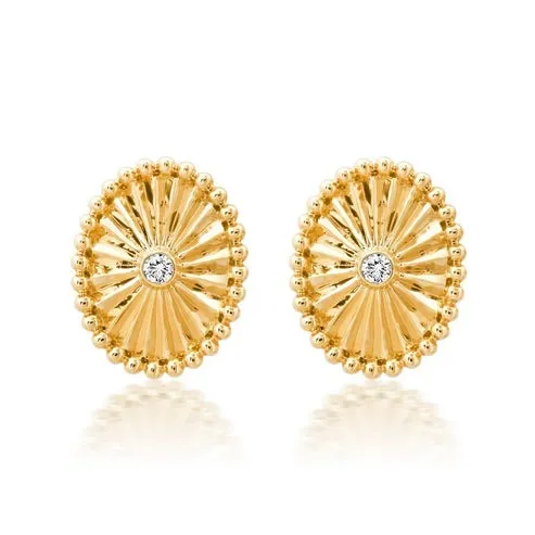 Refined Diamond Stud Earrings