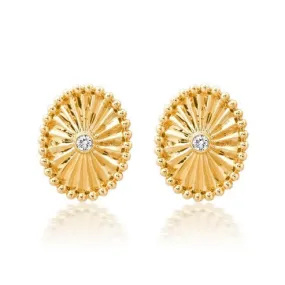 Refined Diamond Stud Earrings