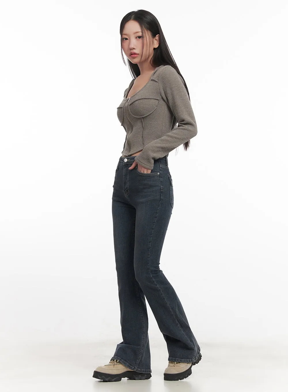 Refined Slim Fit Zip-Up Hoodie CF524