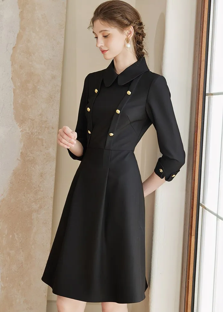 ROUND COLLAR POLO MINI DRESS