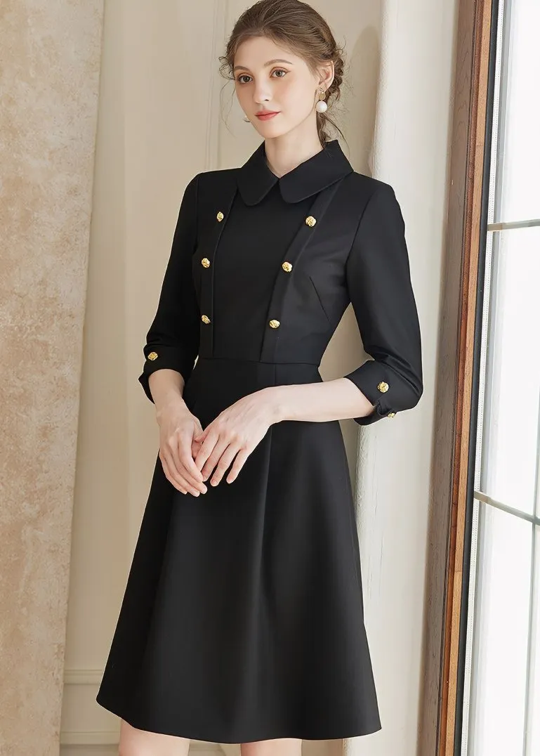 ROUND COLLAR POLO MINI DRESS