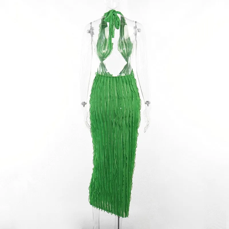 Soft And Hot Maxi Dress