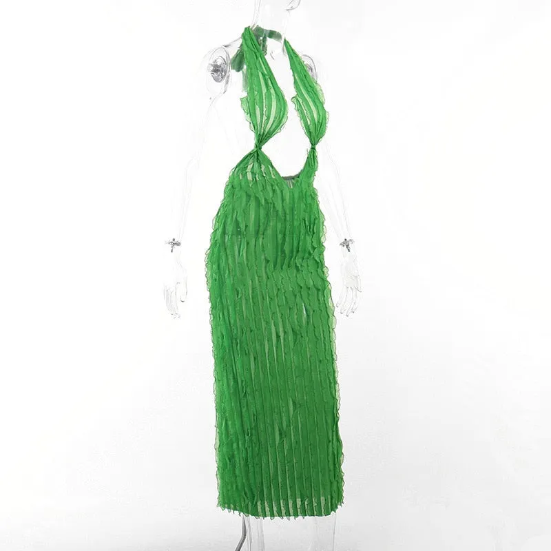Soft And Hot Maxi Dress