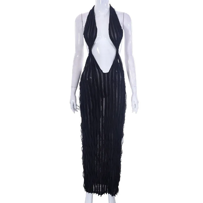 Soft And Hot Maxi Dress