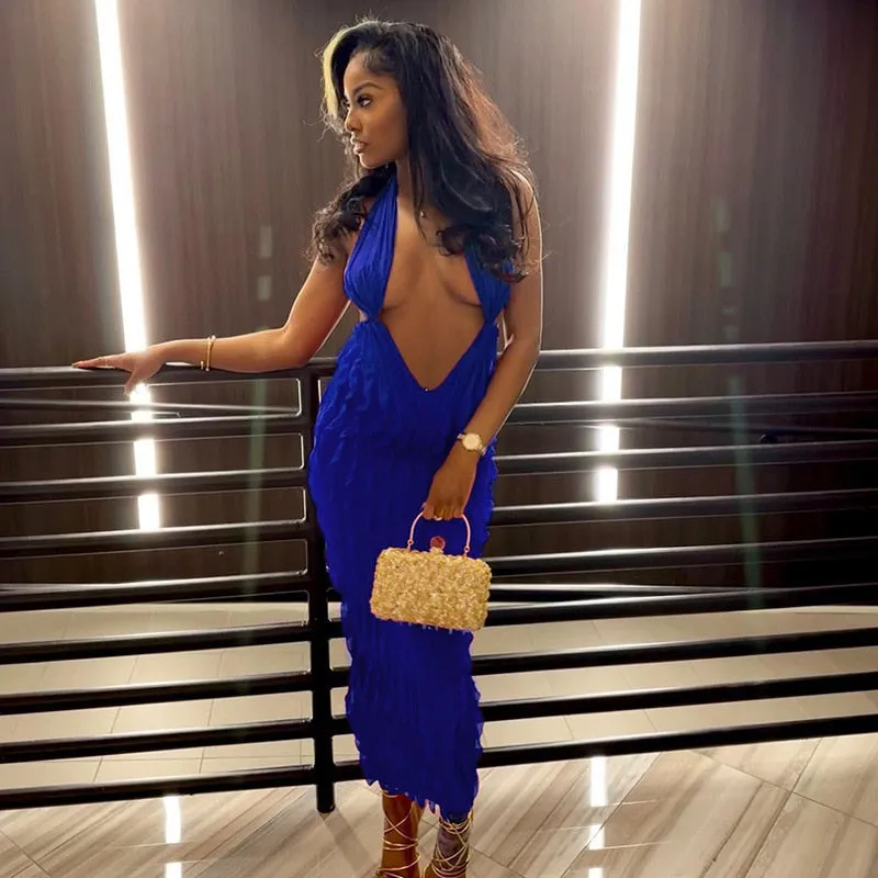 Soft And Hot Maxi Dress