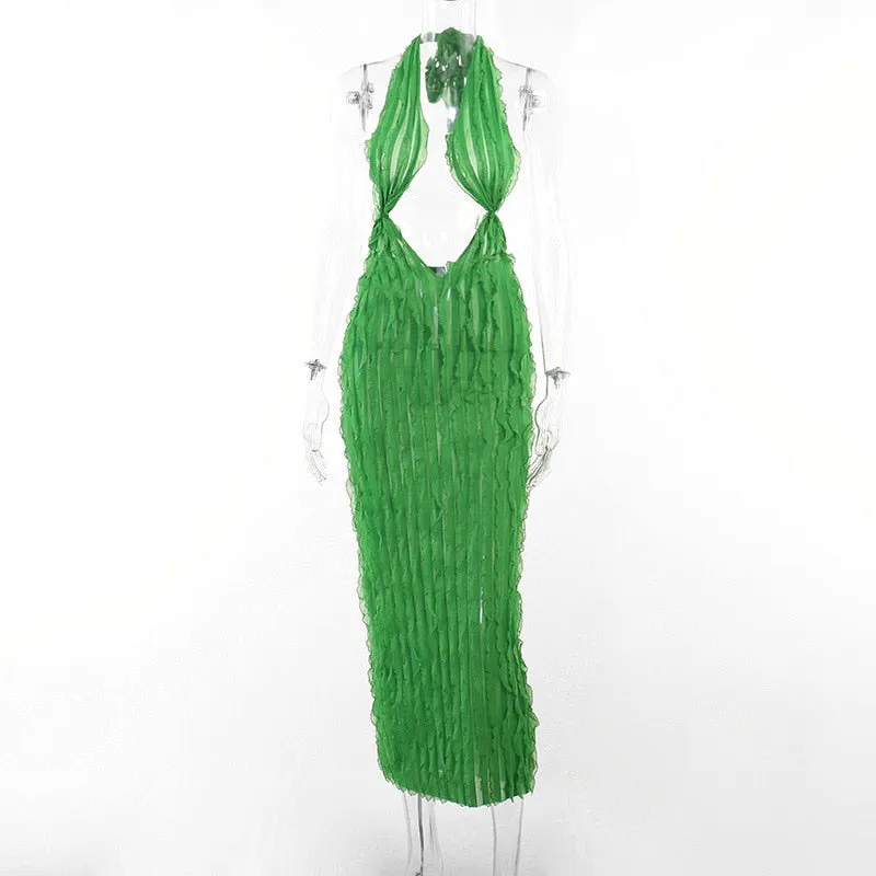 Soft And Hot Maxi Dress