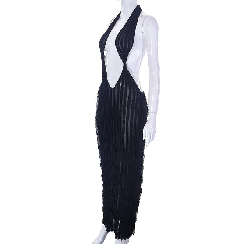 Soft And Hot Maxi Dress