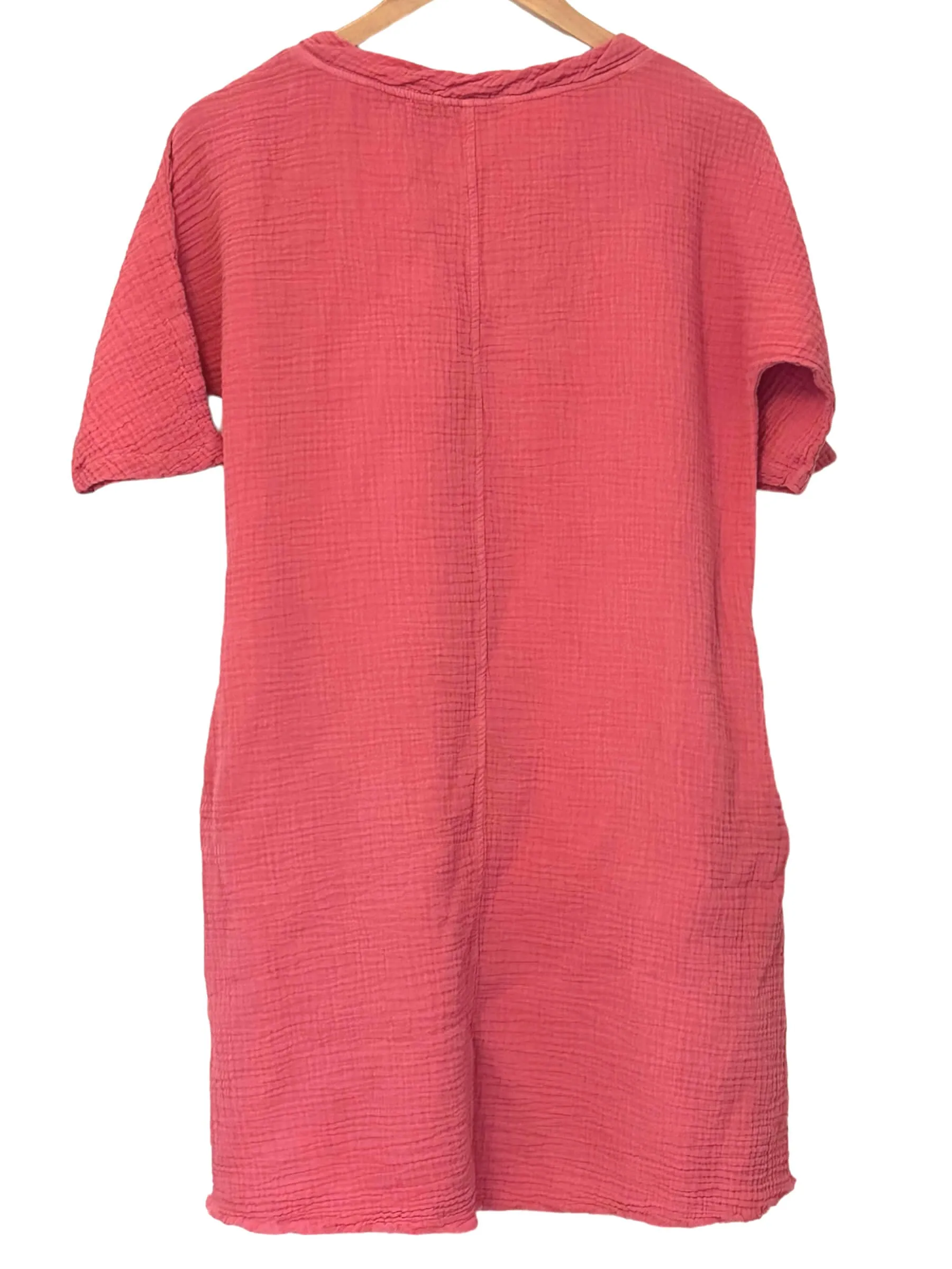Soft Autumn Petra V-Neck Gauze Dress