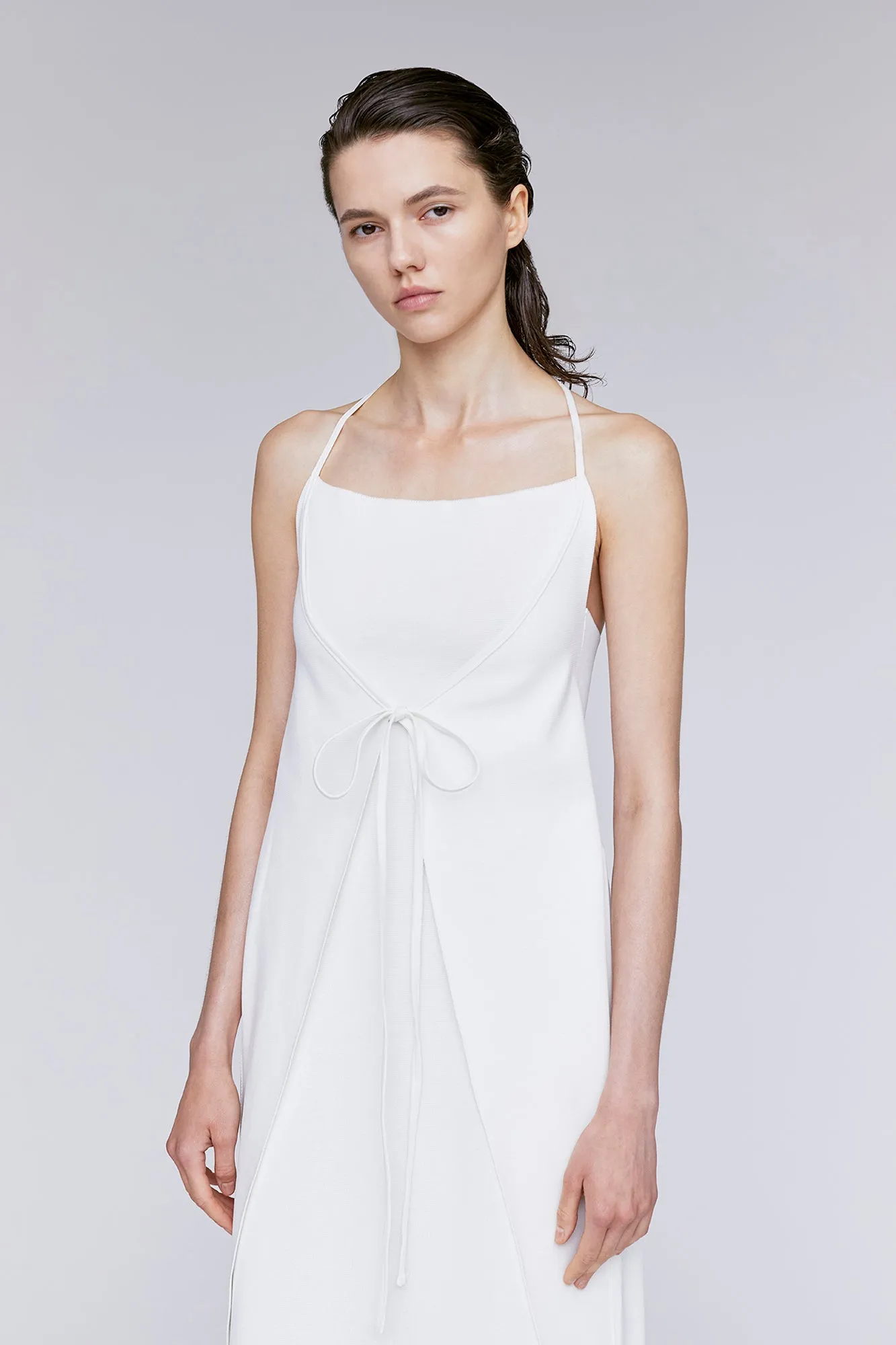 SOFT MILAN APRON DRESS
