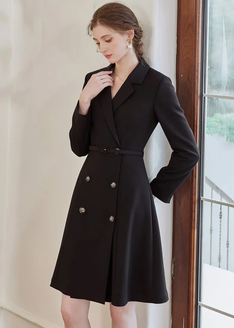 SUIT STYLE MINI DRESS