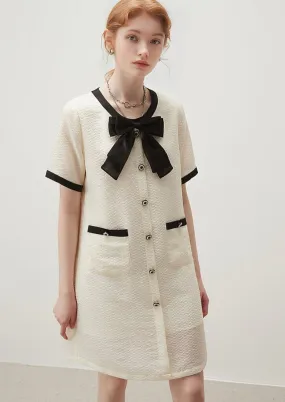 SUMMER TEXTURED A-LINE DRESS