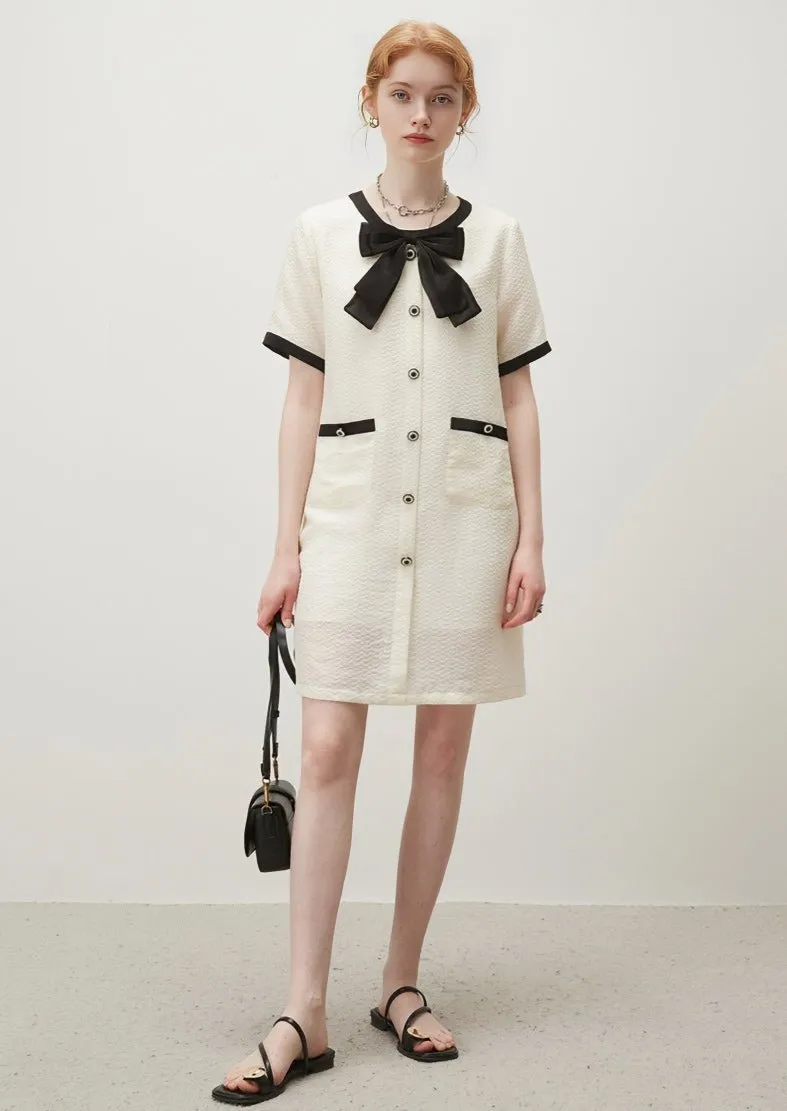 SUMMER TEXTURED A-LINE DRESS