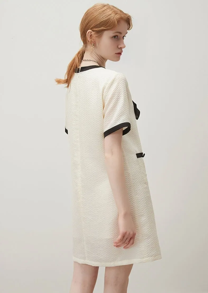 SUMMER TEXTURED A-LINE DRESS