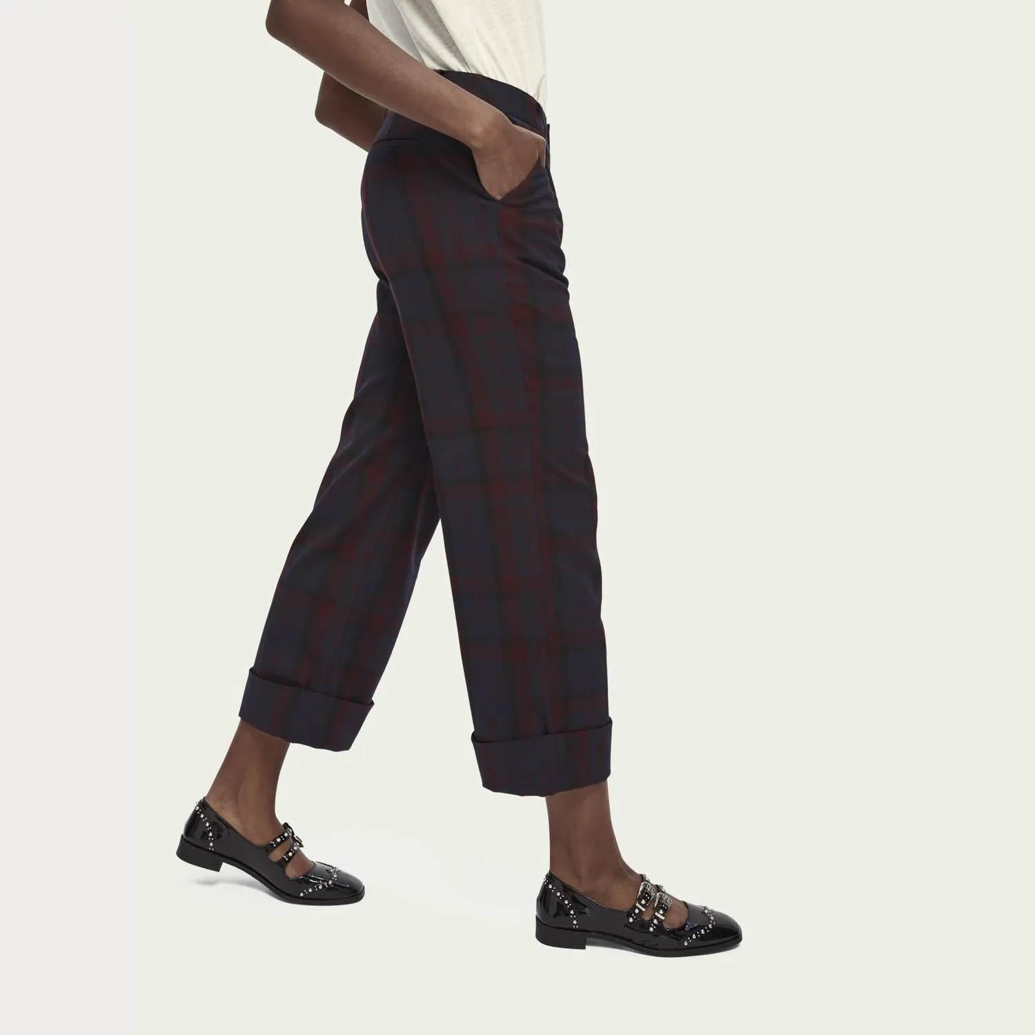 Tailored Wide Leg Pants (Night)