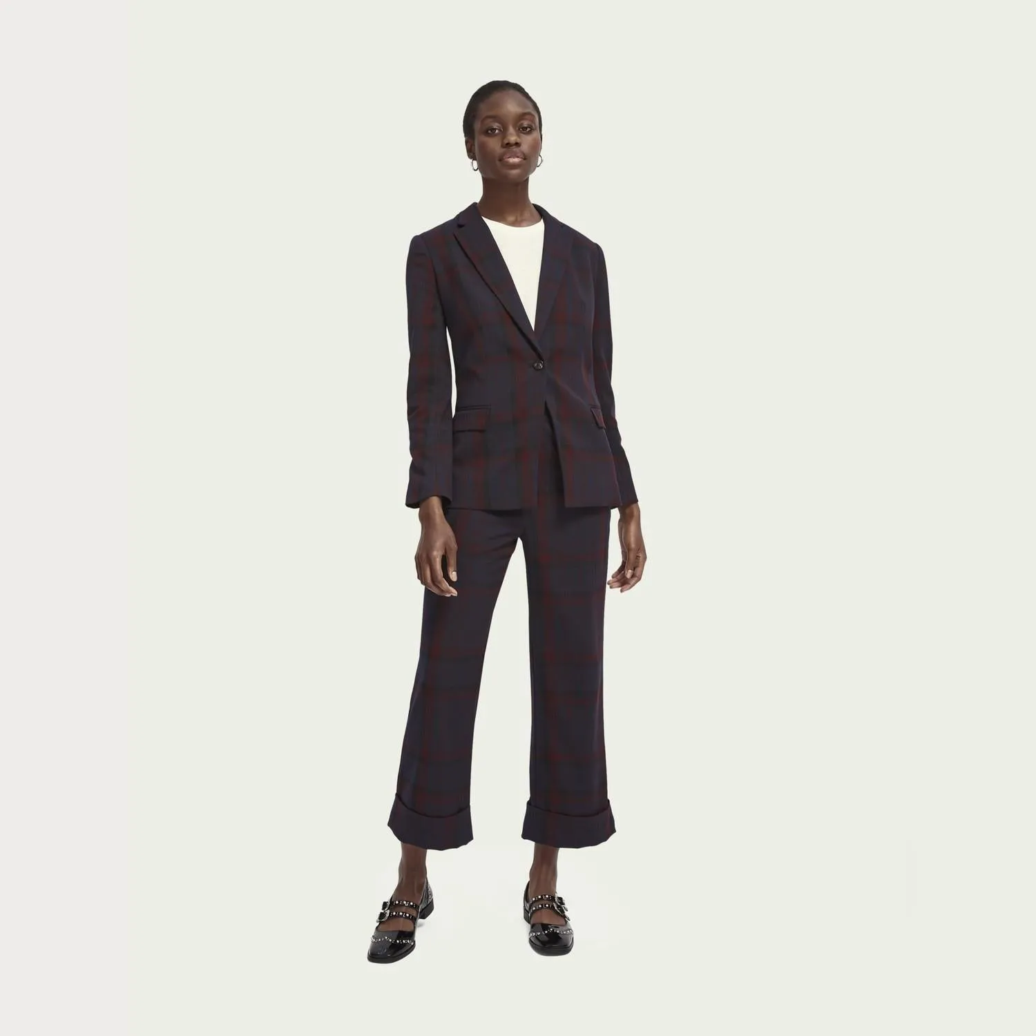 Tailored Wide Leg Pants (Night)