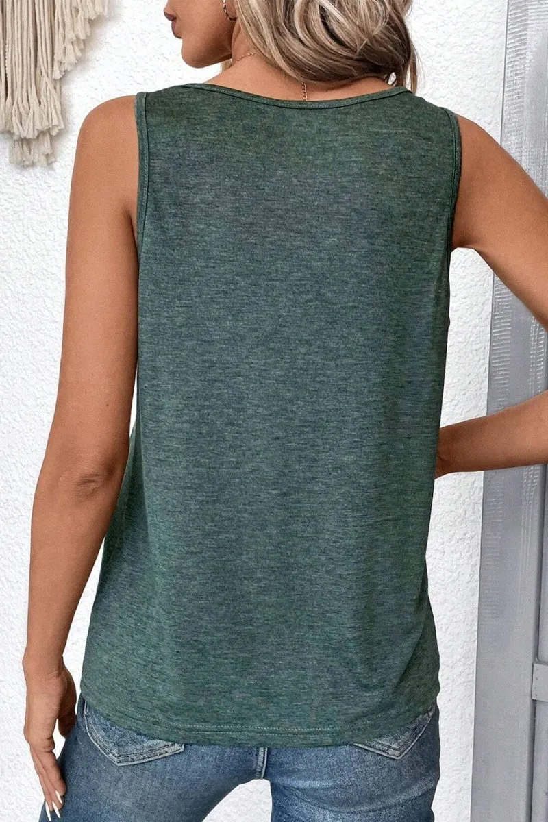 Tank Top For Women with Wide Straps