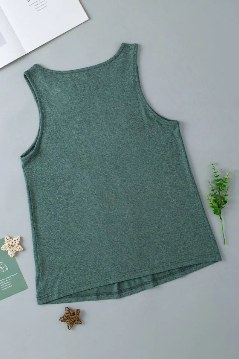 Tank Top For Women with Wide Straps