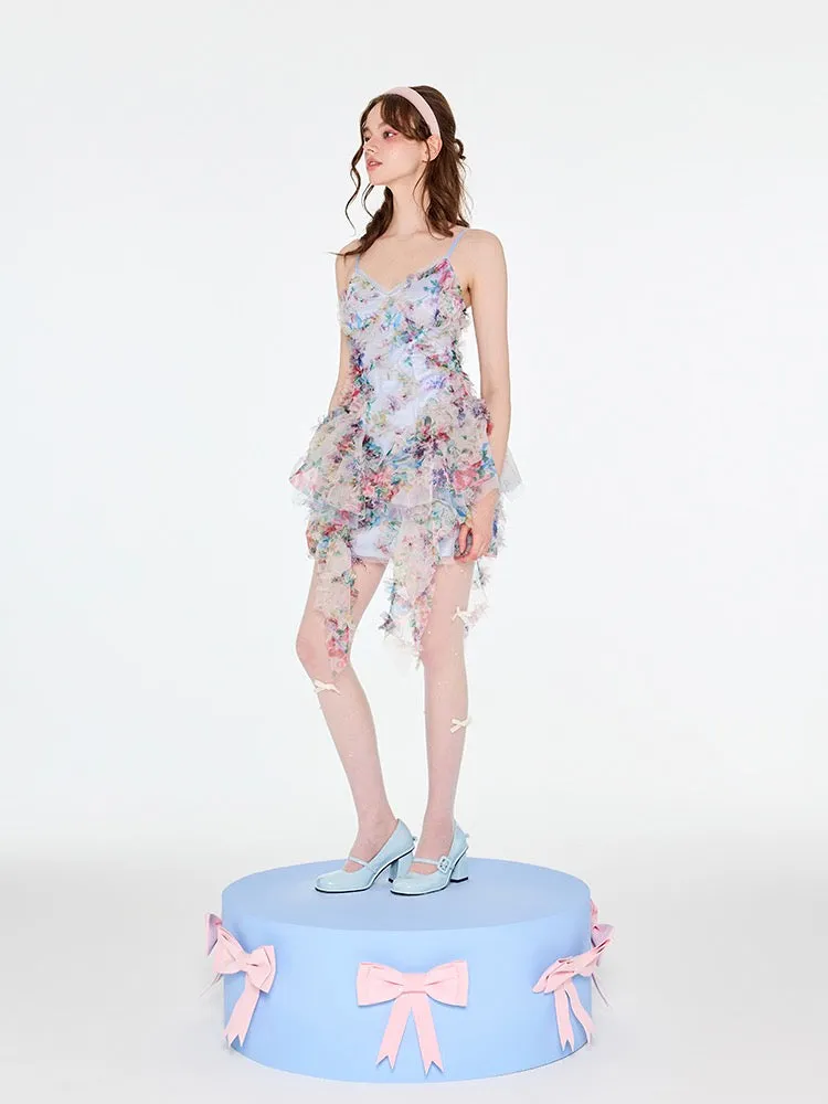 [Unosa] The Blossom Garden Bodycon Mini Dress