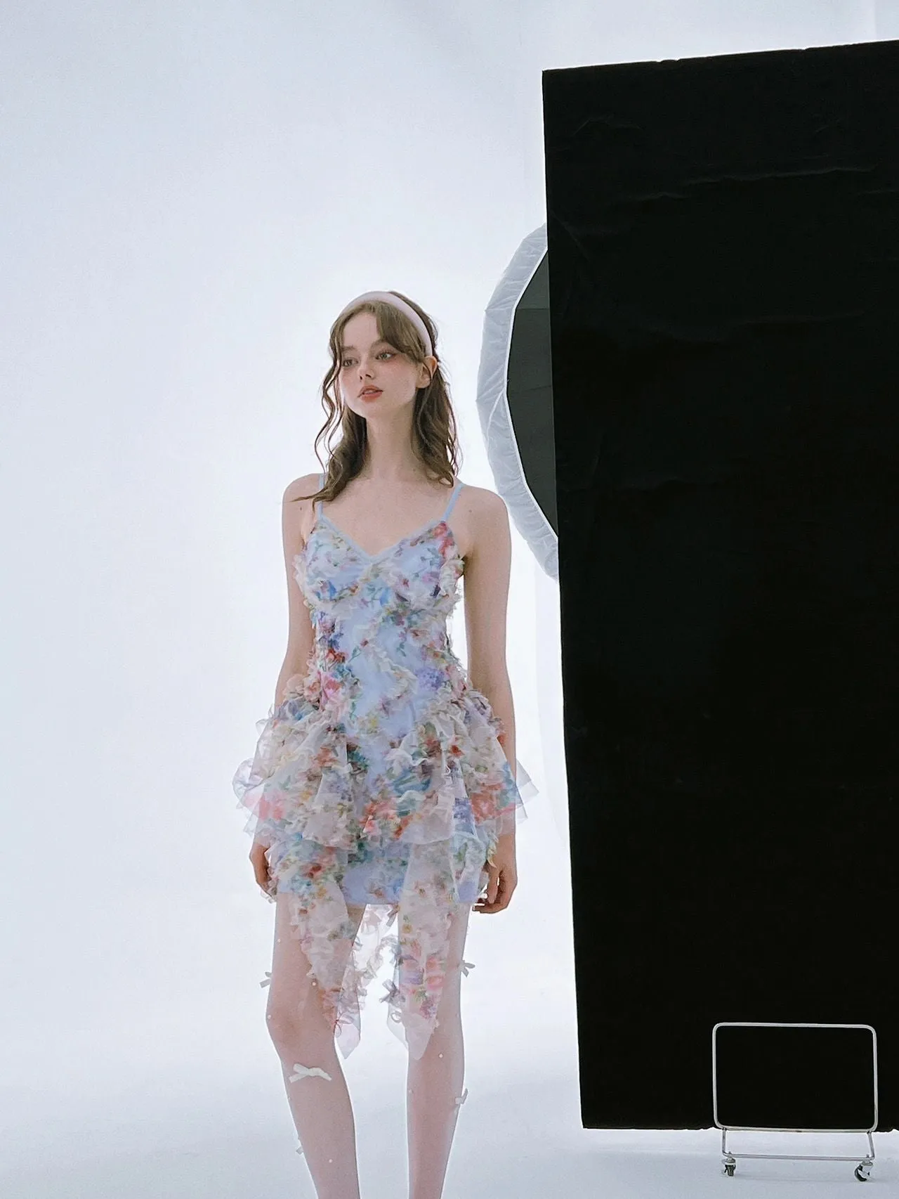 [Unosa] The Blossom Garden Bodycon Mini Dress