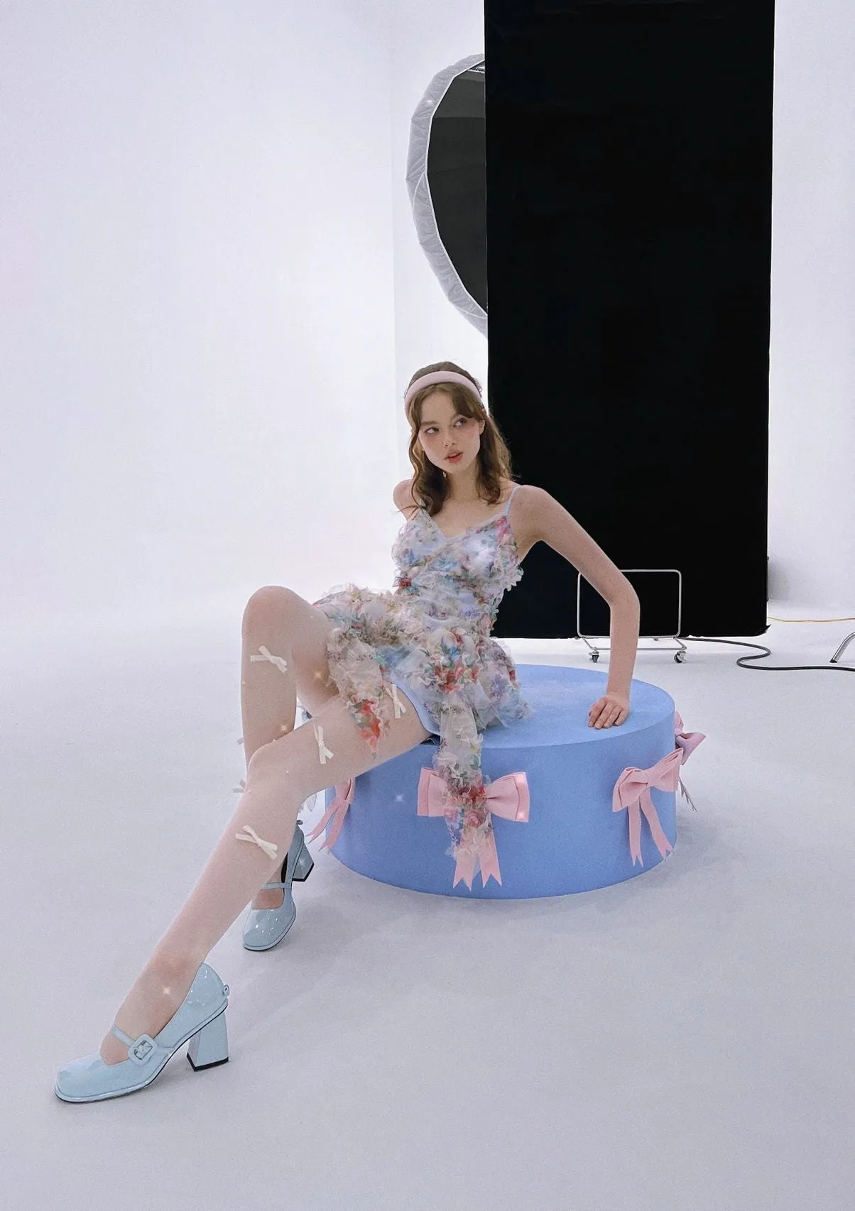 [Unosa] The Blossom Garden Bodycon Mini Dress