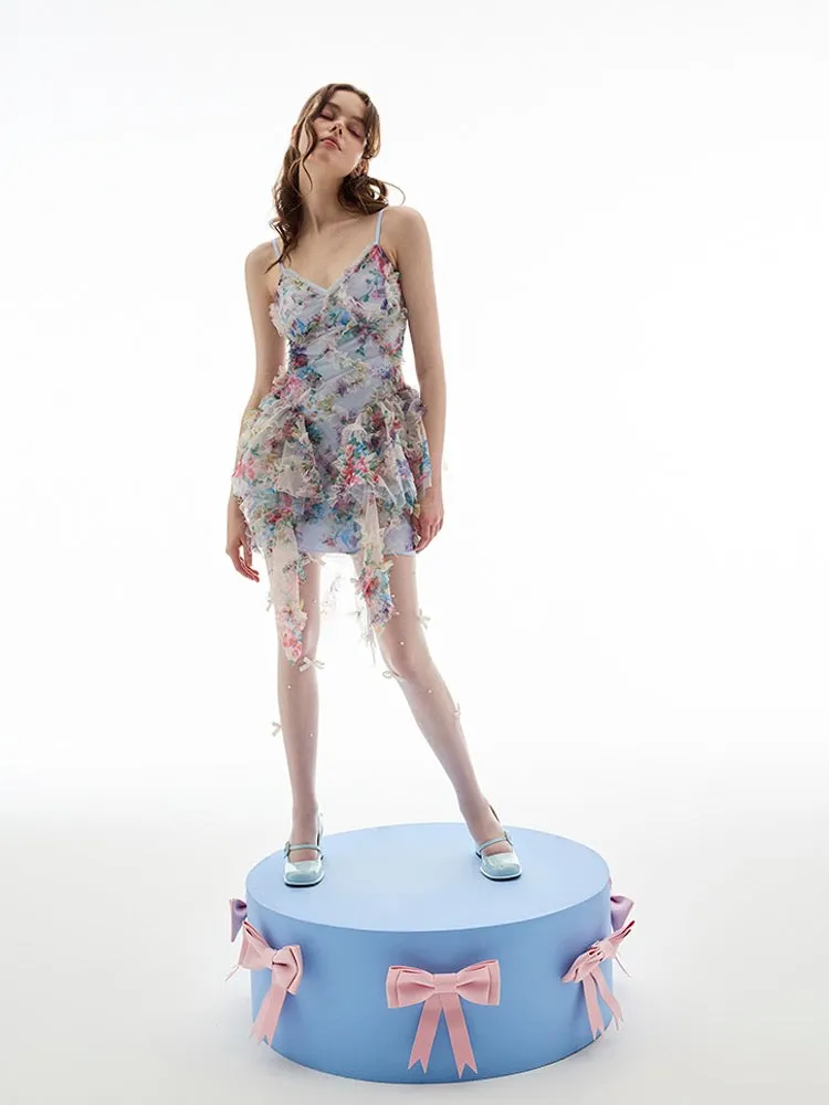 [Unosa] The Blossom Garden Bodycon Mini Dress