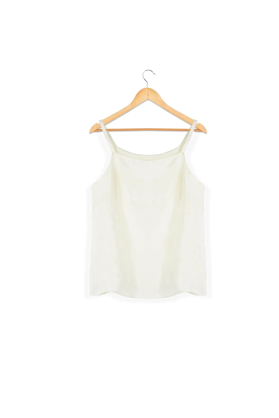 Viscose Tank Top - Off White